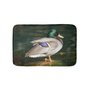 Alfombrilla De Baño Estera de baño del pato del pato silvestre