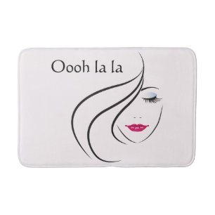 Alfombrilla De Baño Estera de baño elegante del chica