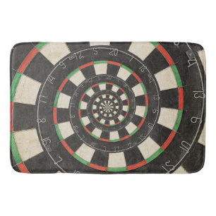 Alfombrilla De Baño Estera de baño espiral de Droste del tablero de