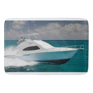 Alfombrilla De Baño Estera de baño grande de los barcos de Bertram