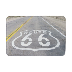 Alfombrilla De Baño ¡Estera de baño histórica de la ruta 66!