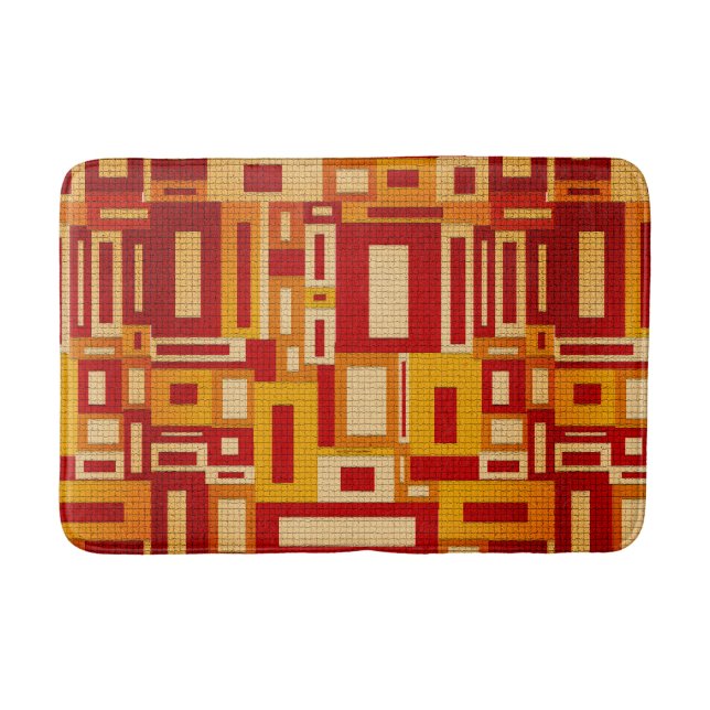 Alfombrilla De Baño Estera de baño moderna de Geometrics de los (Anverso)