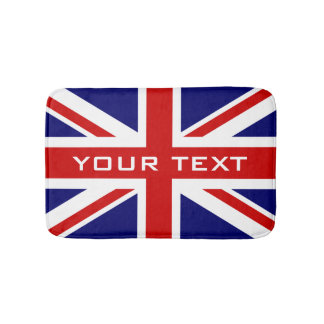 Alfombrilla De Baño Estera de baño no deslizante con bandera británica