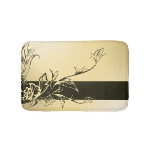 Alfombrilla De Baño Estera de baño real del oro