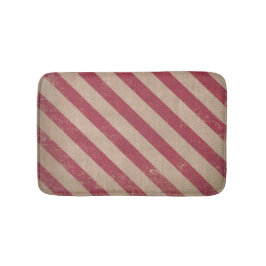 Alfombrilla De Baño estera de baño roja del navidad del bastón de