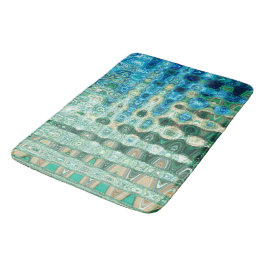 Alfombrilla De Baño Estera de baño urbana del oasis del artista C.L.