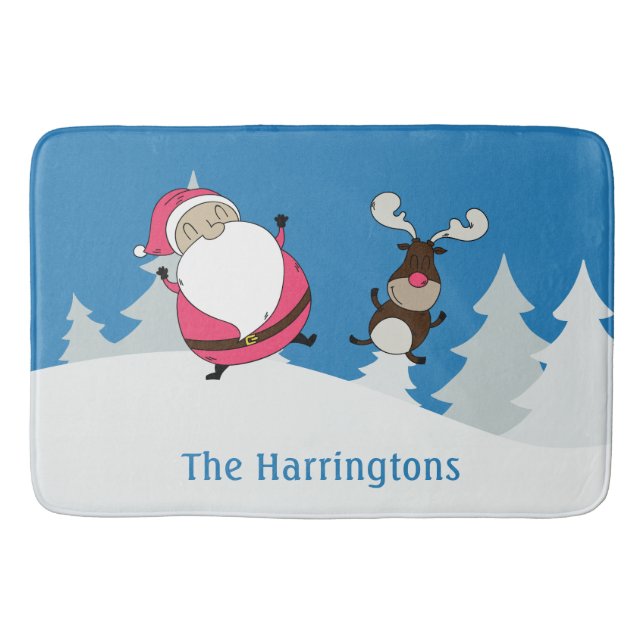 Alfombrilla De Baño Esteras de baño conocidas de encargo lindo de (Anverso)