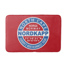 Alfombrilla De Baño Esteras de baño de Noruega NORDKAPP