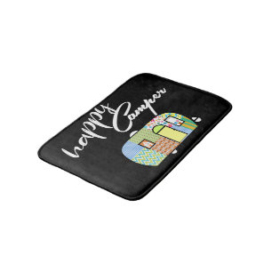 Alfombrilla De Baño Esteras de baño del campista contento