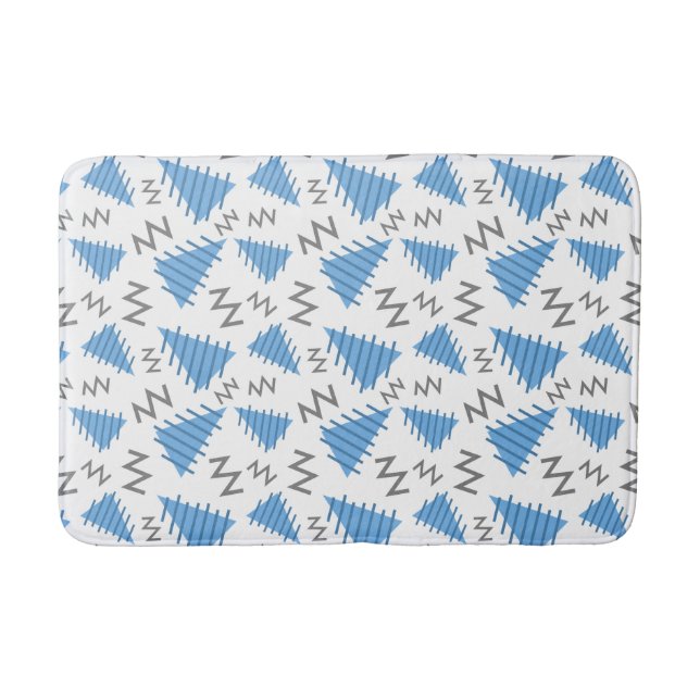 Alfombrilla De Baño Esteras de baño Memphis Pattern (Anverso)