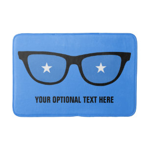 Alfombrilla De Baño Esteras de baño personalizado de Somalia Shades