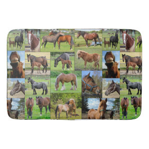 Alfombrilla De Baño Esteras del baño del amante del caballo