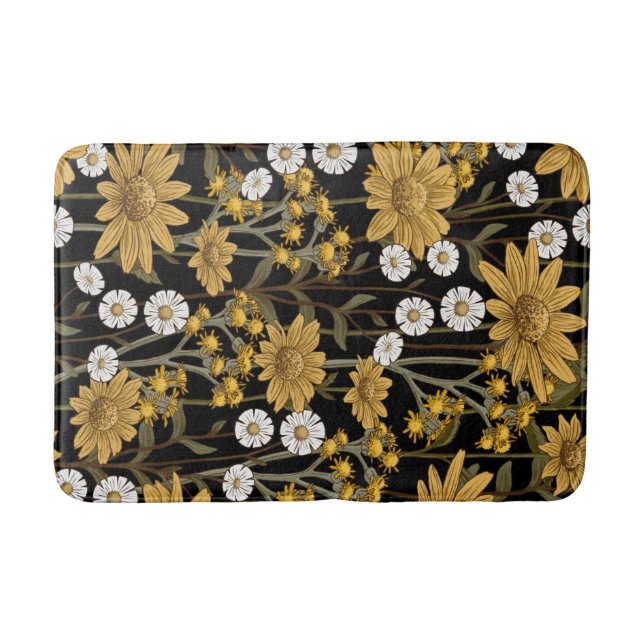 Alfombrilla De Baño Estética floral (Anverso)