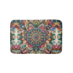 Alfombrilla De Baño Estilo bohemio