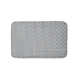 Alfombrilla De Baño Estilo español blanco y negro