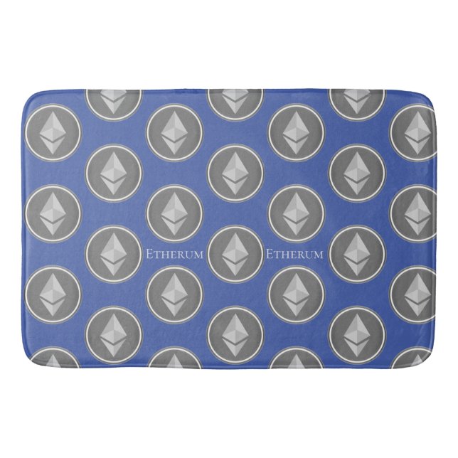 Alfombrilla De Baño estilo etherum (Anverso)