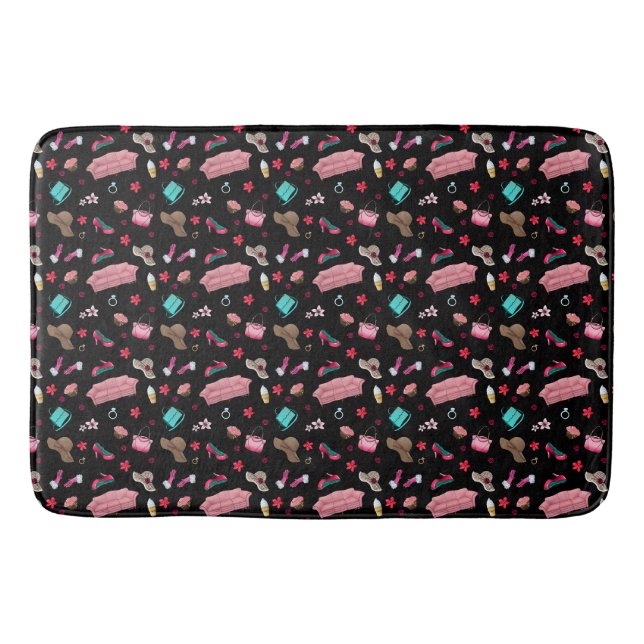 Alfombrilla De Baño Estilo femenino (Anverso)
