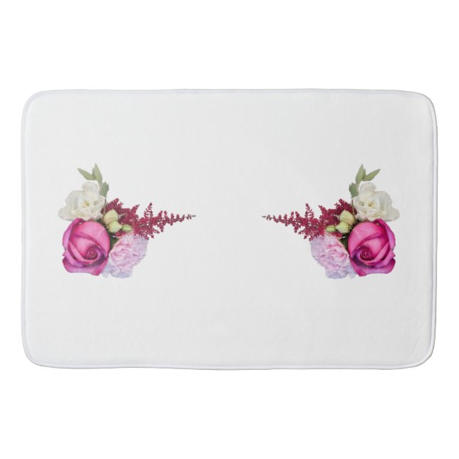 Alfombrilla De Baño Estilos clásicos Florals (Anverso)