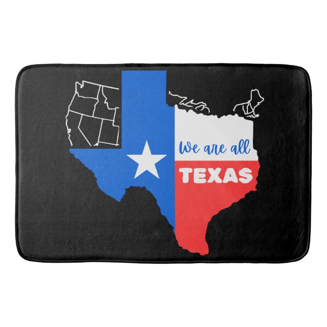 Alfombrilla De Baño Estoy De Acuerdo Con Texas (Anverso)