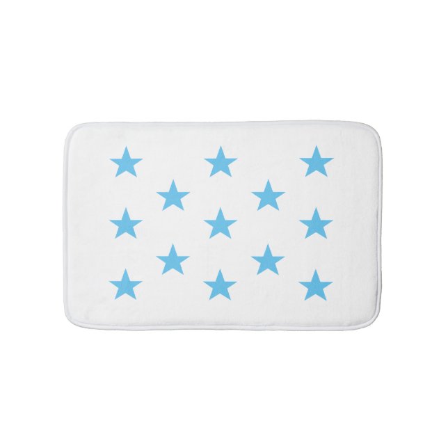 Alfombrilla De Baño Estrella azul (Anverso)