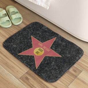 Alfombrilla De Baño Estrella de la sala de vestir