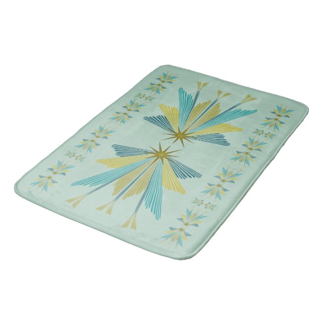 Alfombrilla De Baño Estrellas de hadas Pistachio Bath Mat (Angular)