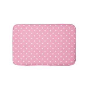 Alfombrilla De Baño Estrellas rosadas Bath Mat
