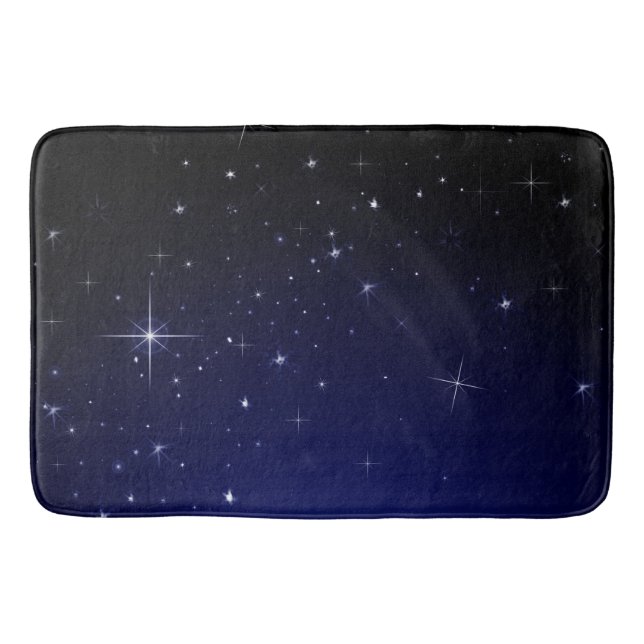 ALFOMBRILLA DE BAÑO ESTRELLAS Y ESPACIO (Anverso)