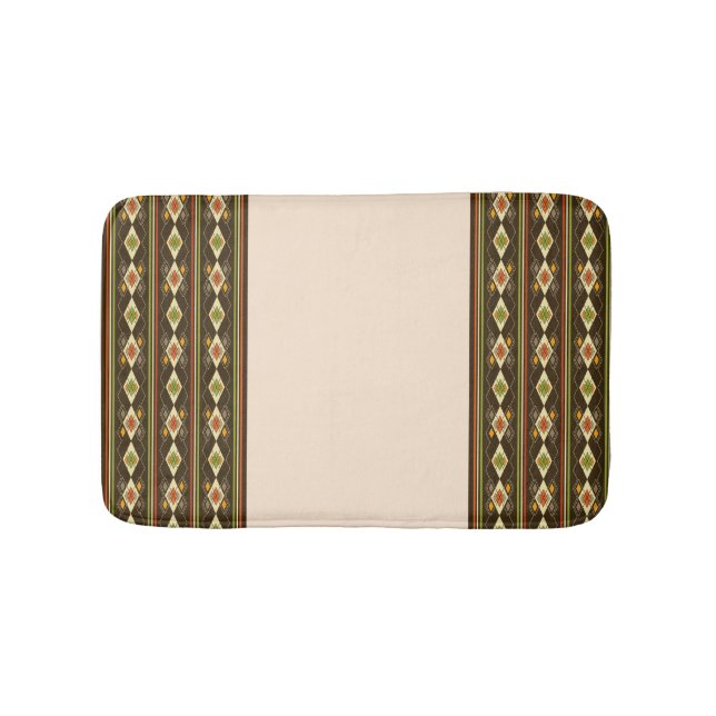 Alfombrilla De Baño Ethiopian Tebeb Pattern (Anverso)