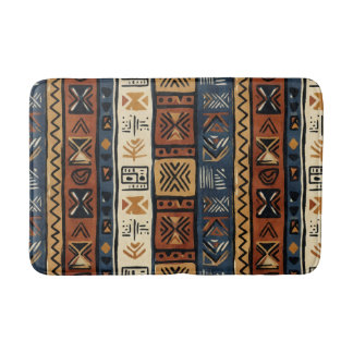 Alfombrilla De Baño Étnico Tribal Boho