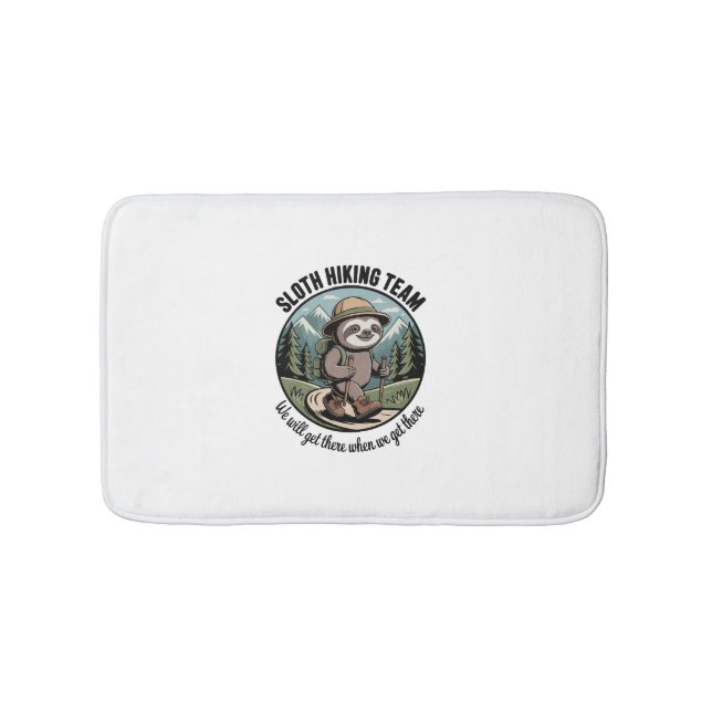 Alfombrilla De Baño Eventualmente, Llegaremos A La Caminata De Sloth (Anverso)