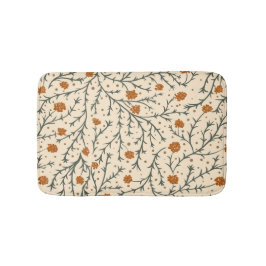 Alfombrilla De Baño Evergreen Kisses Under the Mistletoe