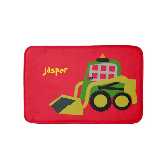 Alfombrilla De Baño Excavadora Bobcat (Anverso)