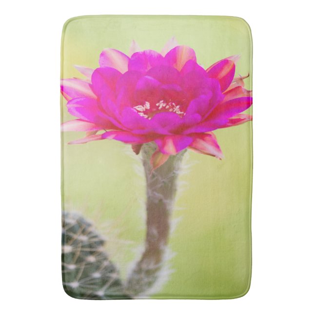 Alfombrilla De Baño Excitante antimateria Cactus Bloom (Frente vertical)