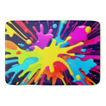 Explosión de pintura radiante