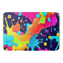 Explosión de pinturas de neón