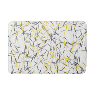 Alfombrilla De Baño Extracto gris amarillo