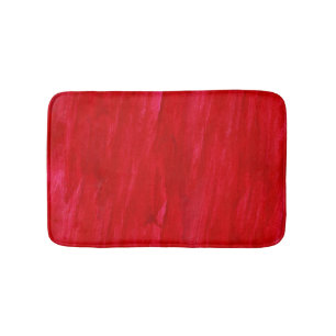 Alfombrilla De Baño Extracto y acuarela inconsútiles rojos del fondo