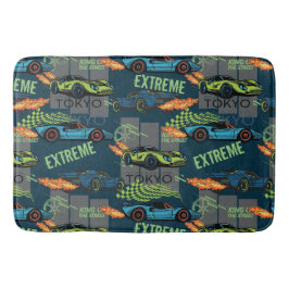 Alfombrilla De Baño Extreme Tokyo Street Racing Pattern