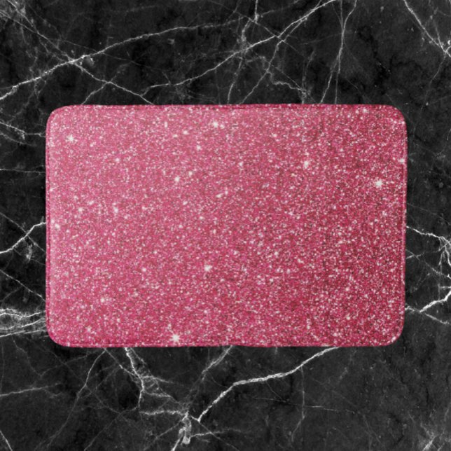 Alfombrilla De Baño Fabuloso Rosa Purpurina rosa (Subido por el creador)