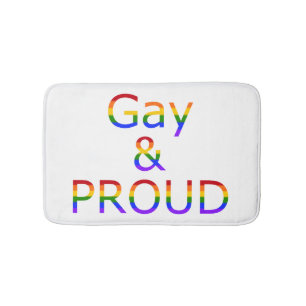 Alfombrilla De Baño Fallln Gay y Orgulloso