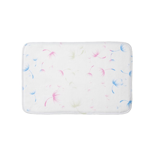 Alfombrilla De Baño Falln Dandelion Semilla Orgullo Transgénero (Anverso)