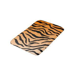 Alfombrilla De Baño Falsa impresión del tigre