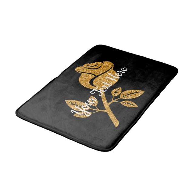 Alfombrilla De Baño FALSO oro subió (Angular)