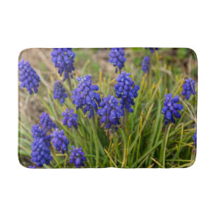 Alfombrilla De Baño Familia Hiacinths de uva