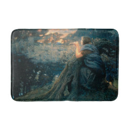 Alfombrilla De Baño Fantasía en Crepúsculo (por Edward Robert Hughes)