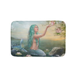 Alfombrilla De Baño Fantasía Marina Mermaid Ariek Bath Mat