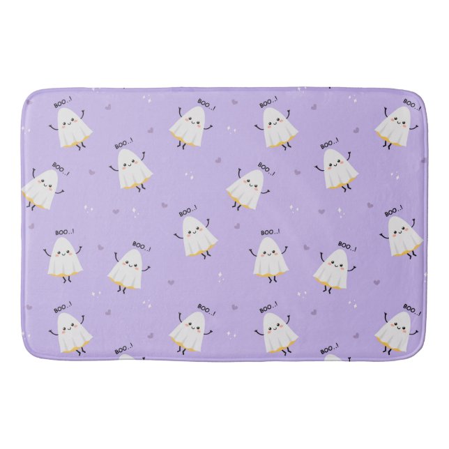Alfombrilla De Baño Fantasma Cuta (Anverso)