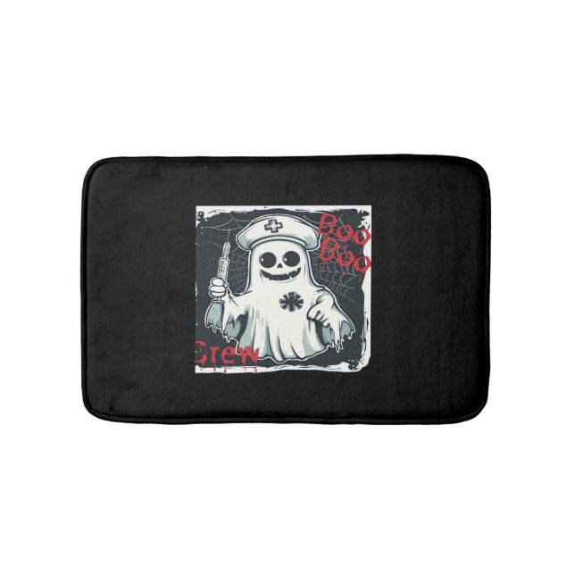 Alfombrilla De Baño Fantasma enfermera Ghost Haunted Hospital Crew Gho (Anverso)