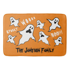 Alfombrilla De Baño Fantasmas de Bath Mat de Halloween Personalizados
